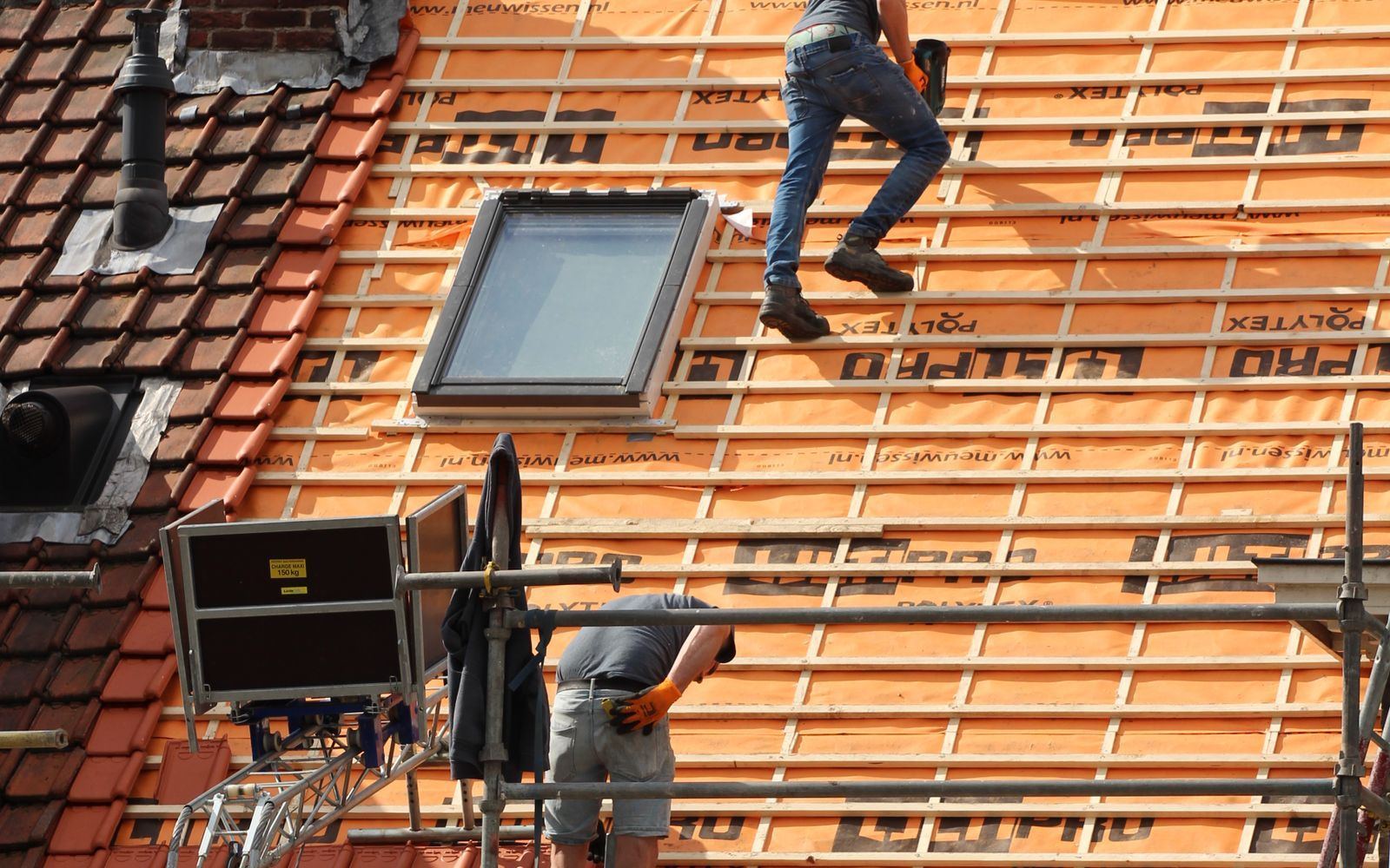 Alain Colombus, chantier de couvreur zingueur à Deuil-la-Barre